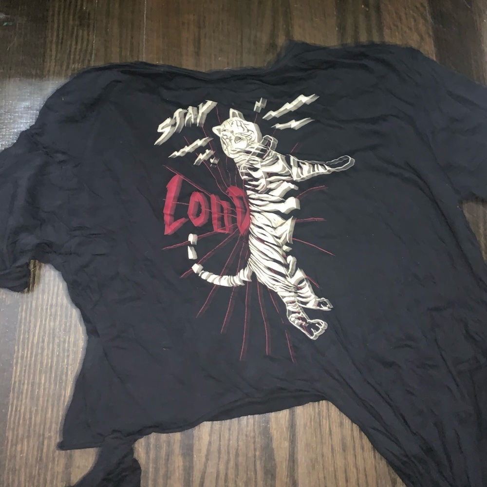 “stay loud” tiger tee